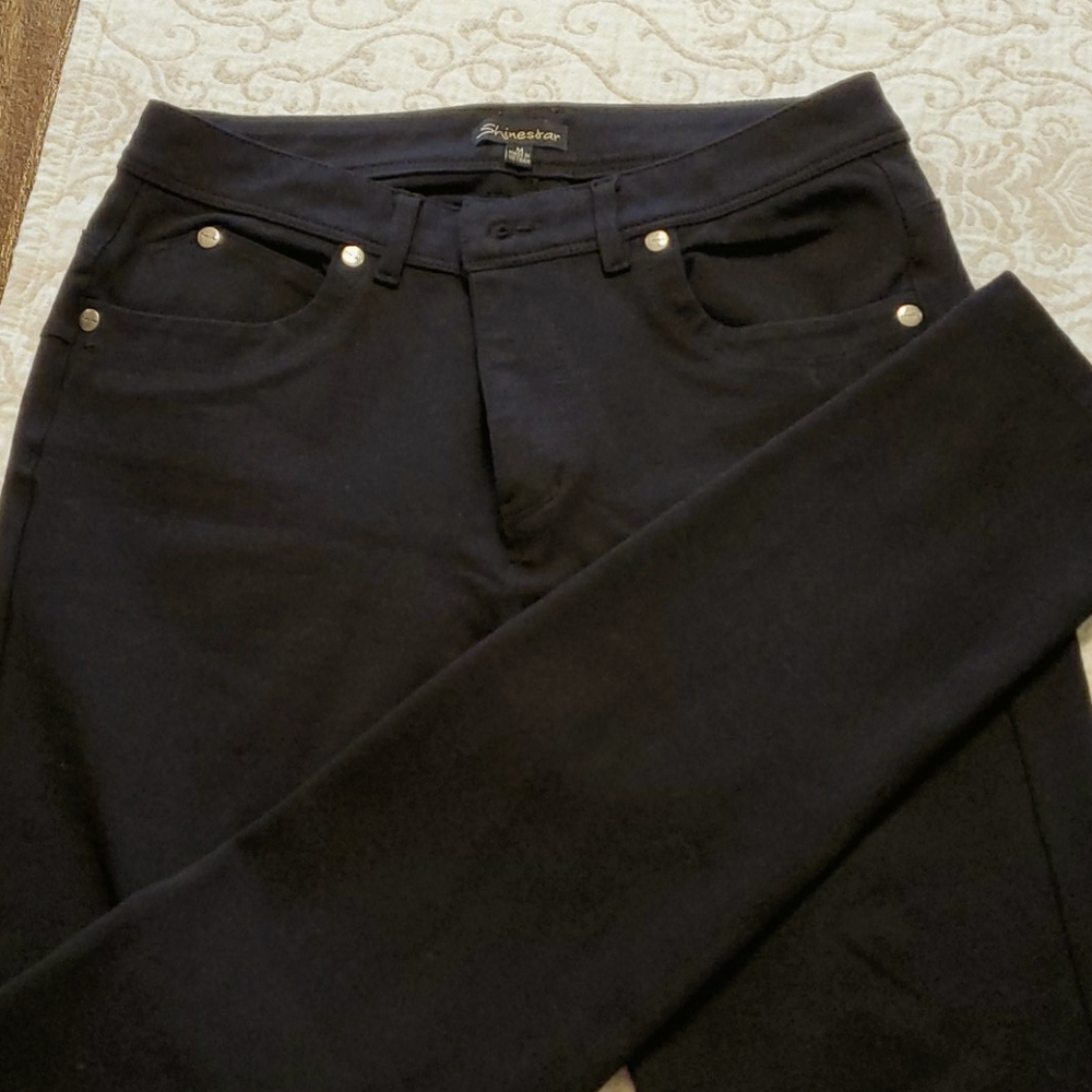 Shinestar Black Skinny Leg